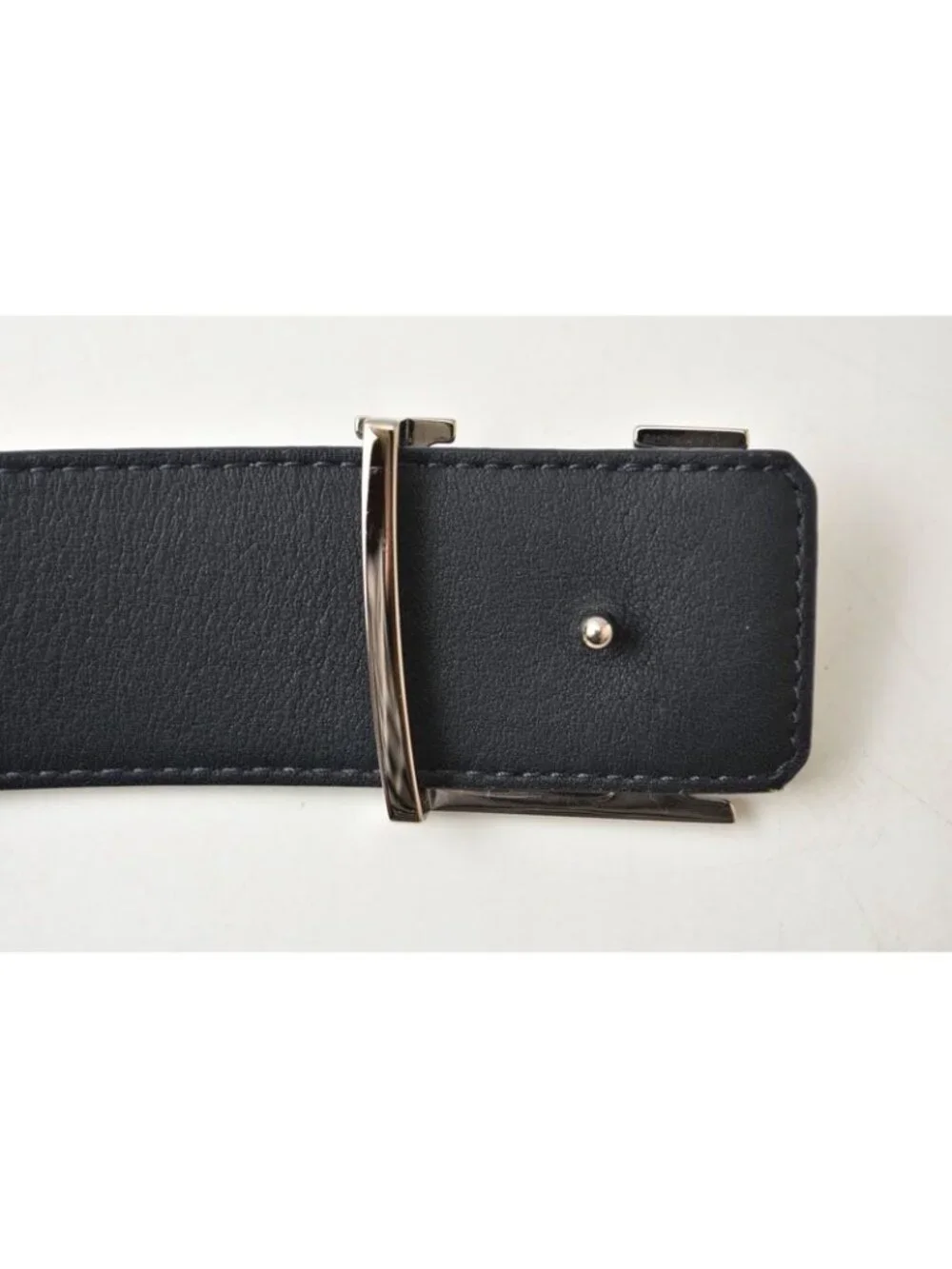 Louis Vuitton Belt Reversible Ceinture LV Initial 90 36 Monogram Logo White